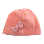 Il Gufo Cappello Tnta Unita con Fiocco Rosa per Bambina A25GEO0012M0108 ROSA IL GUFO 