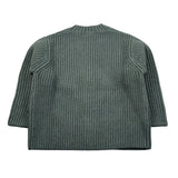 Il Gufo Cardigan tinta unita con Scollo A V Verde per Neonato A25GGF0009EM223N VERDE IL GUFO 