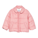 Il Gufo Giubbino tinta unita con Zip E Colletto Rosa per Neonata A25GGM0026NN106 ROSA IL GUFO 