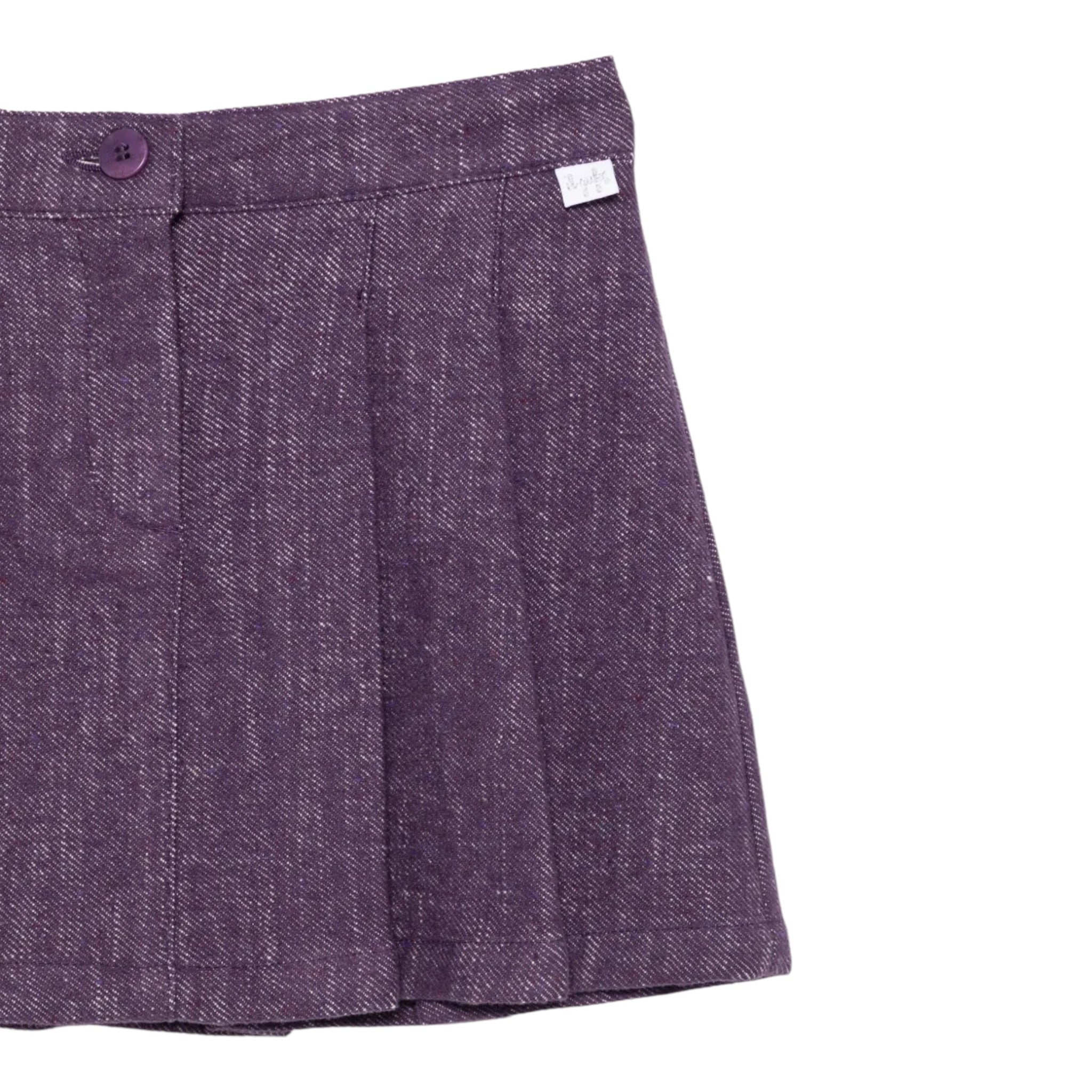 Il Gufo Gonna tinta unita con Girovita Regolabile Viola per Bambina A25GGN0003C0074J VIOLA IL GUFO 