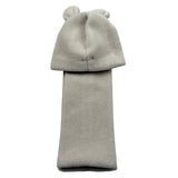 Il Gufo Set Cappello-Sciarpa tinta unita Sabbia per Neonata A25GHS0001M0108 SABBIA IL GUFO 