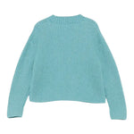 Il Gufo Maglia Girocollo tinta unita Azzurro per Bambina A25GMA0010EM223J AZZURRO IL GUFO 