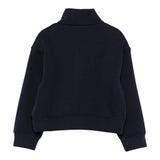 Il Gufo Felpa tinta unita con Zip Blu per Neonato A25GMF0005M0154 BLU IL GUFO 