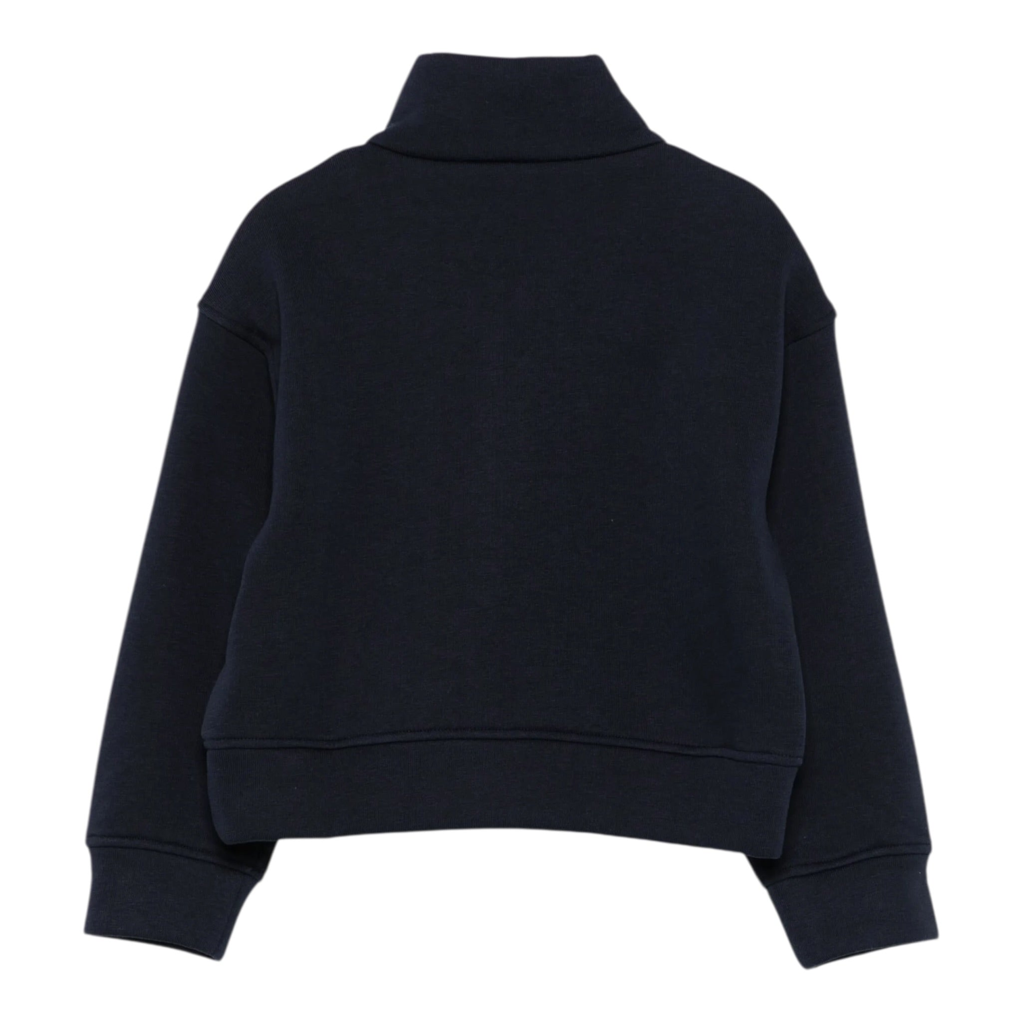Il Gufo Felpa tinta unita con Zip Blu per Neonato A25GMF0005M0154 BLU IL GUFO 