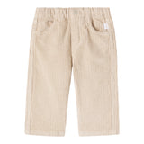 Il Gufo Pantalone tinta unita con Elastico In Vita Beige per Neonato A25GPL0021V6012 BEIGE IL GUFO 