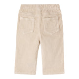 Il Gufo Pantalone tinta unita con Elastico In Vita Beige per Neonato A25GPL0021V6012 BEIGE IL GUFO 