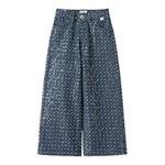 Il Gufo Jeans tinta unita con Paillettes Blu per Bambina A25GPL0025J5000 BLU IL GUFO 