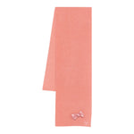 Il Gufo Sciarpa tinta unita con Fiocco Rosa per Bambina A25GSP0004M0108 ROSA IL GUFO 