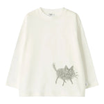 Il Gufo Shirt tinta unita con Stampa Bianco per Neonato A25GTA0002MF002 BIANCO IL GUFO 