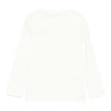 Il Gufo Shirt tinta unita con Applicazione Bianco per Bambina A25GTA0018MF002 BIANCO IL GUFO 