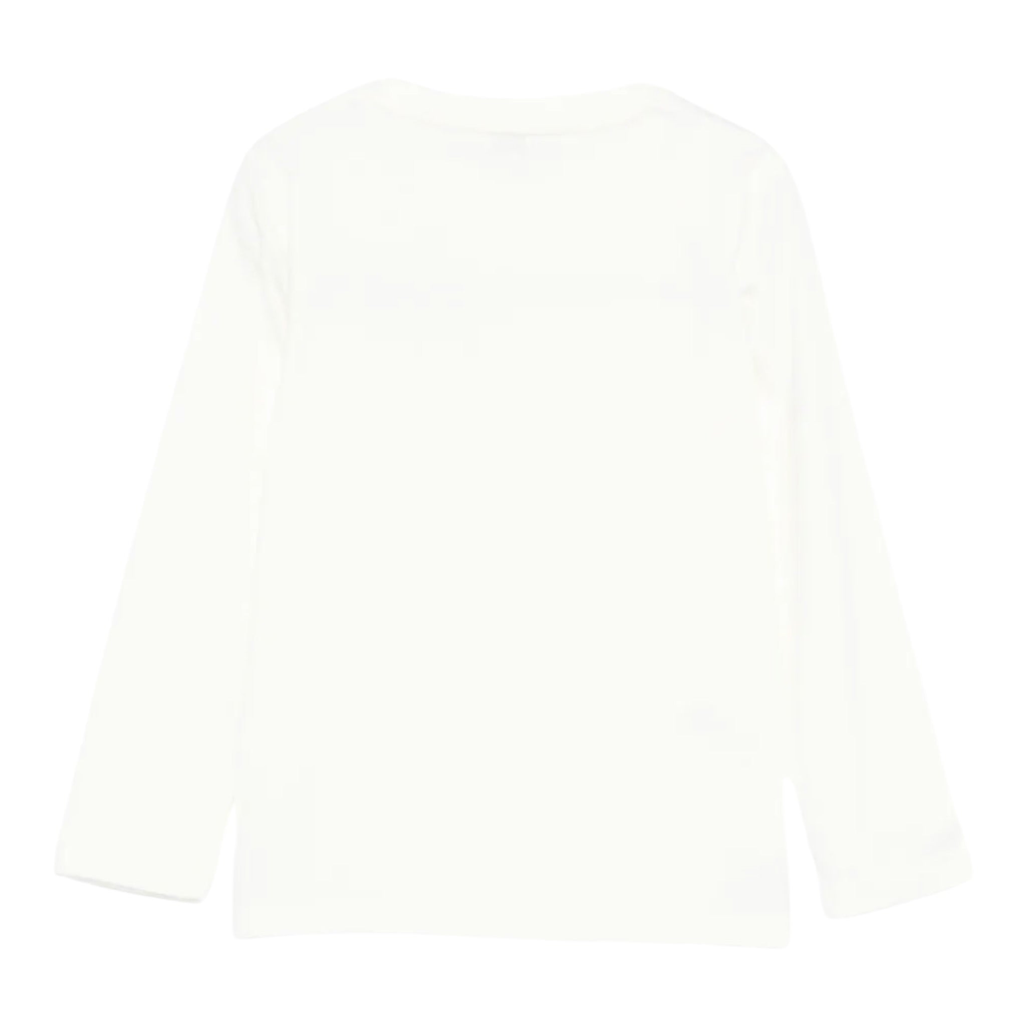 Il Gufo Shirt tinta unita con Applicazione Bianco per Neonata A25GTA0018MF002N BIANCO IL GUFO 