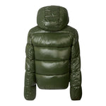 Il Gufo Giubbino tinta unita con Zip E Cappuccio Verde per Neonato J31280BLOVE21 VERDE IL GUFO 