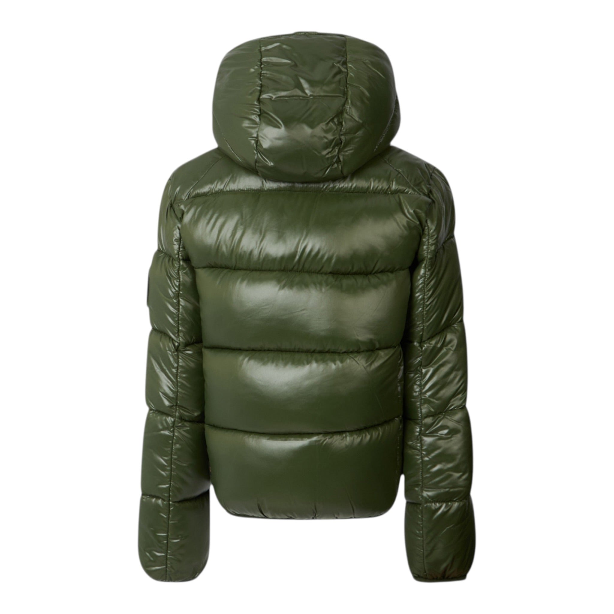 Il Gufo Giubbino tinta unita con Zip E Cappuccio Verde per Neonato J31280BLOVE21 VERDE IL GUFO 
