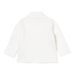 Il Gufo Cardigan tinta unita Doppiopetto Panna per Neonato L01XGF0004EM109 PANNA IL GUFO 