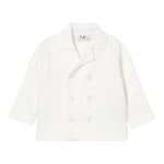 Il Gufo Cardigan tinta unita Doppiopetto Panna per Neonato L01XGF0004EM109 PANNA IL GUFO 