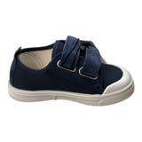 Il Gufo Sneakers tinta unita con Strappi Blu per Neonato P25XD004CANVA BLU IL GUFO 