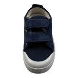 Il Gufo Sneakers tinta unita con Strappi Blu per Neonato P25XD004CANVA BLU IL GUFO 