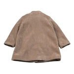 Illiana Cappotto tinta unita Beige per Neonata 691F BEIGE ILLIANA 
