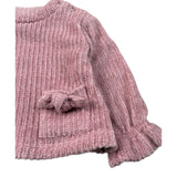 Illiana Maglia Girocollo tinta unita Rosa per Bambina 734FB ROSA ILLIANA 