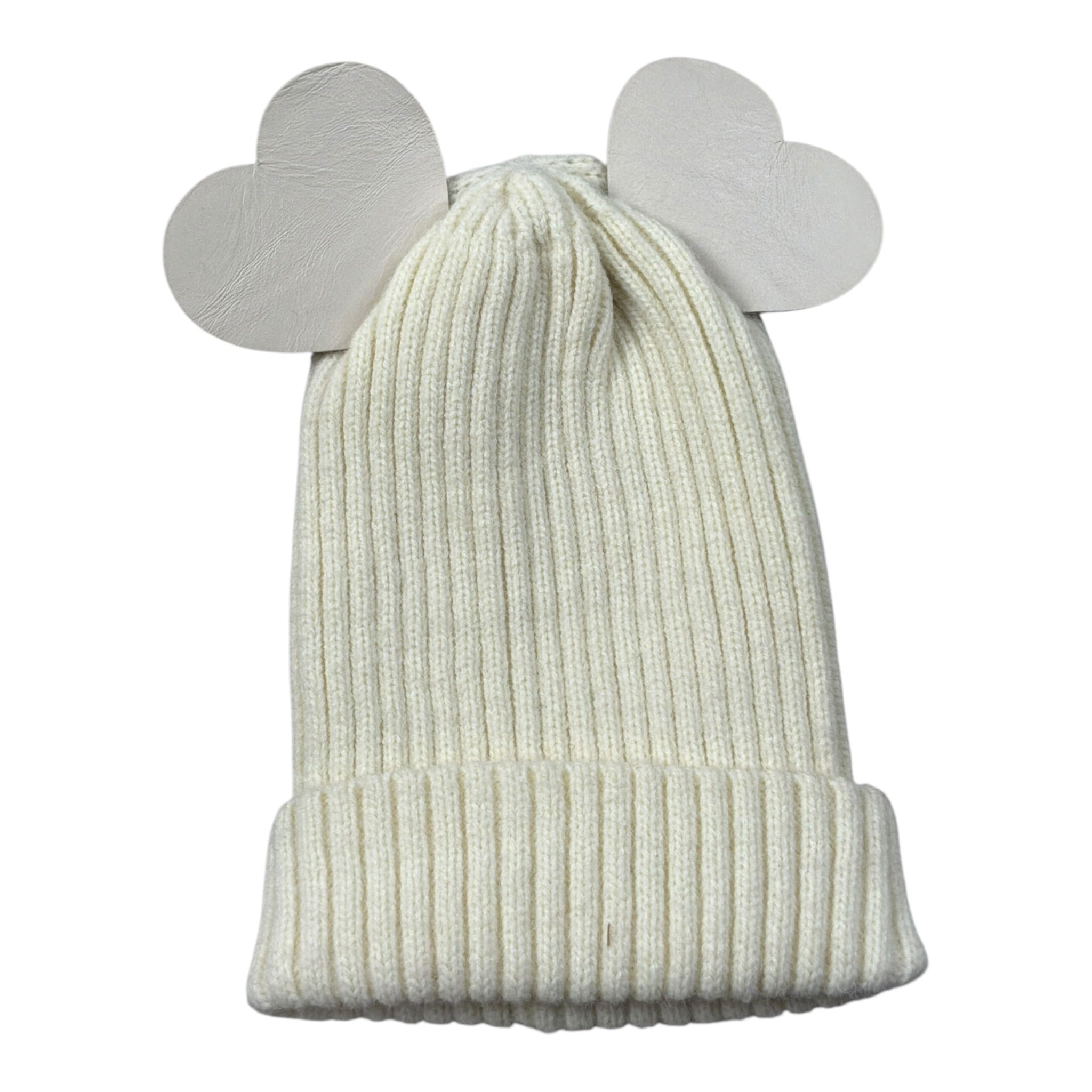 Illytrilly Cappello tinta unita con Orecchie Panna per Neonata DMDM PANNA ILLYTRILLY 