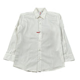 Imperatore Napoli Camicia Manica Lunga Tinta Bianco per Bambino POPELINE BIANCO IMPERATORE NAPOLI 