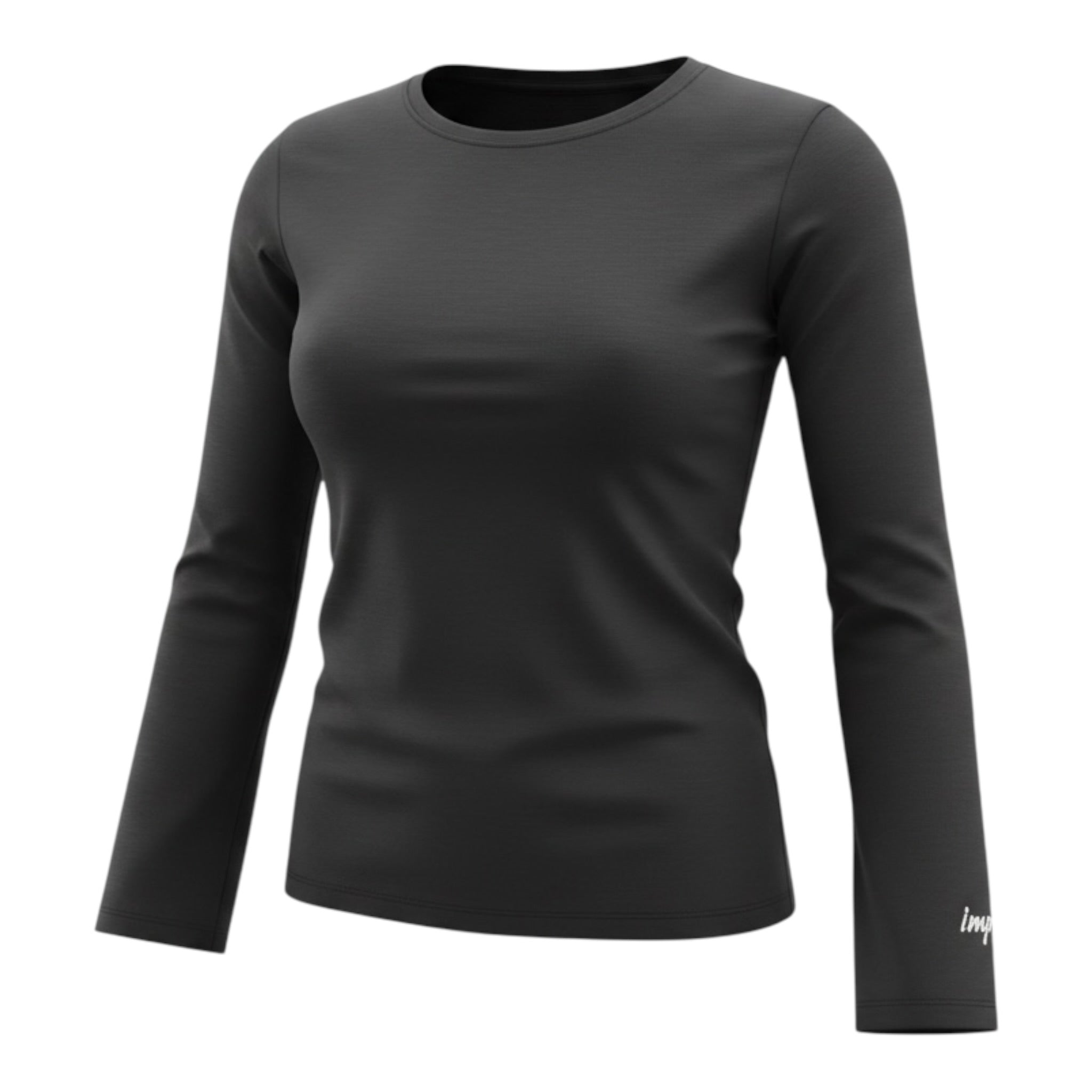 Imperial Shirt tinta unita Girocollo Nero per Bambina ML68030G80 NERO IMPERIAL 