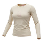 Imperial Shirt tinta unita Girocollo Beige per Bambina ML68030G80X BEIGE IMPERIAL 
