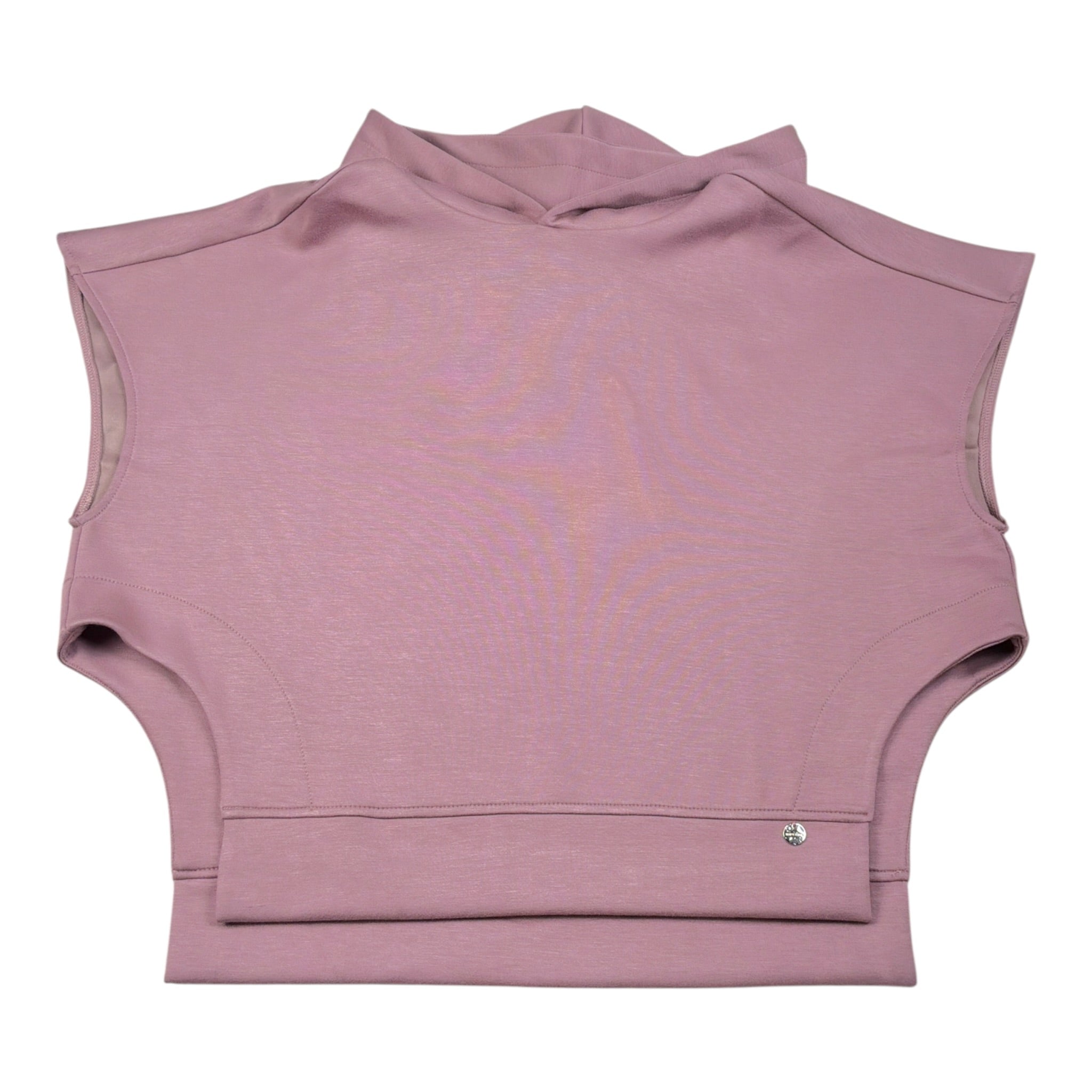 Imperial Felpa tinta unita Giromanica con Cappuccio Rosa per Bambina MM00172G80 ROSA IMPERIAL 