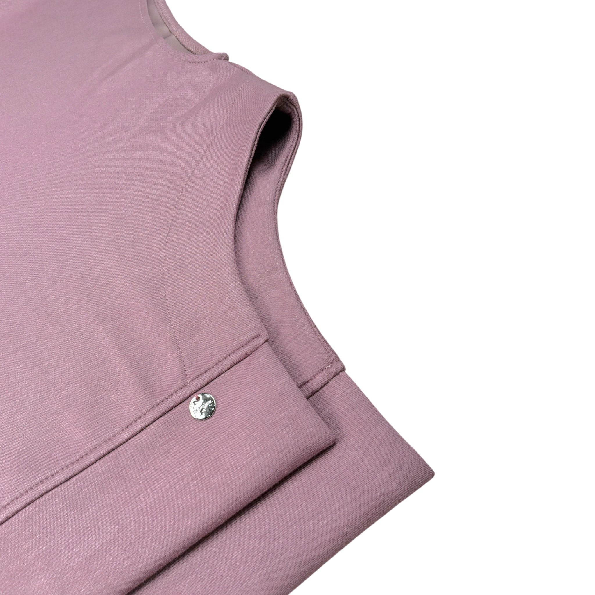Imperial Felpa tinta unita Giromanica con Cappuccio Rosa per Bambina MM00172G80 ROSA IMPERIAL 