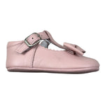Indice Sandali tinta unita con Fiocco Rosa per Neonata 393 ROSA INDICE 