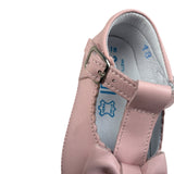 Indice Sandali tinta unita con Fiocco Rosa per Neonata 393 ROSA INDICE 