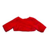 Isabel Coprispalle In Pelliccia tinta unita Rosso per Bambina IS6430NJ ROSSO ISABEL 