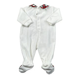 Isabel & Martinez Tutina tinta unita In Ciniglia Bianco per Neonata IM24N554 BIANCO ISABEL & MARTINEZ 
