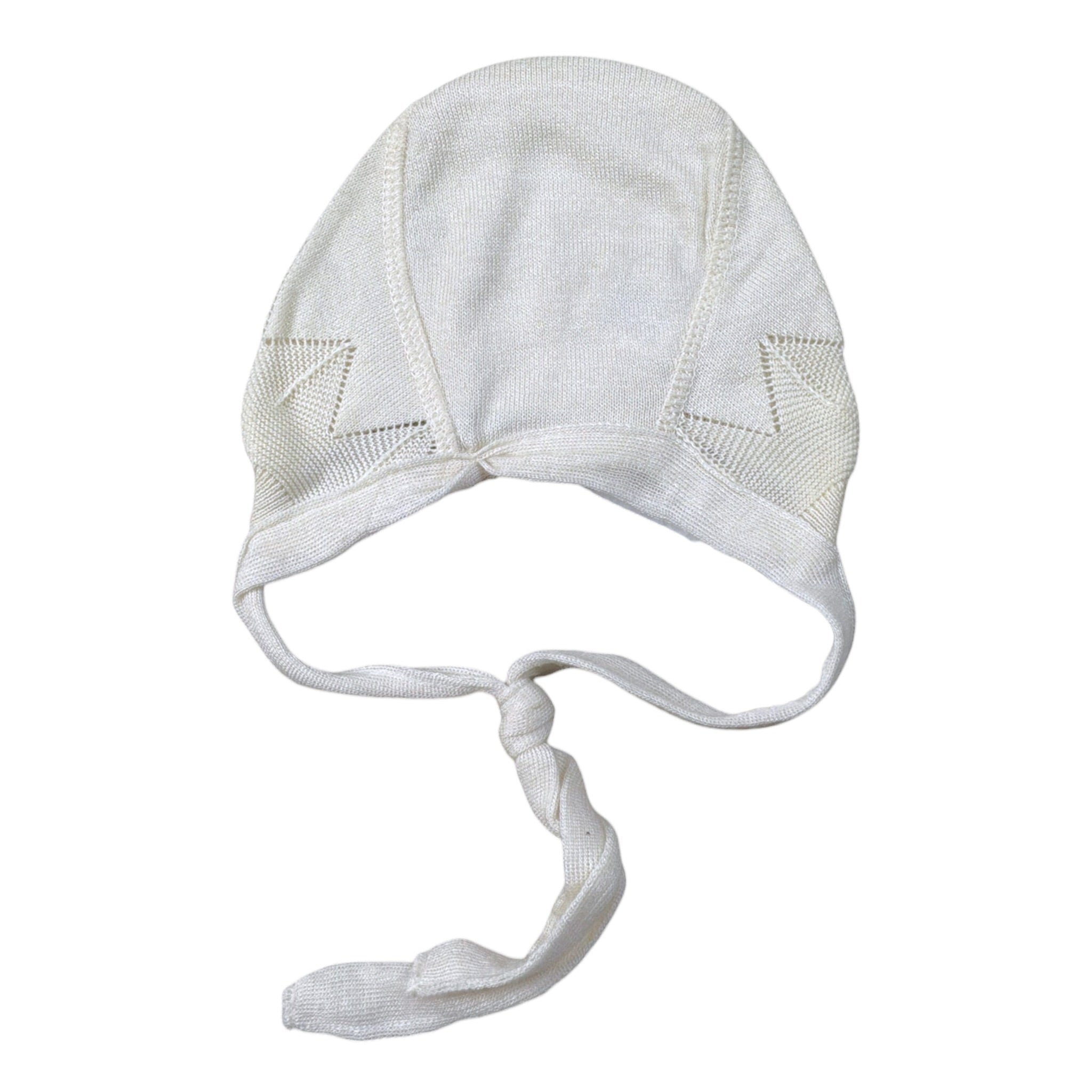 Jamiks Cappello tinta unita con Ricami Panna per Neonata JWD125 PANNA JAMIKS 