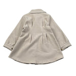Janice Abito Manica Lunga tinta unita Beige per Neonata JN639NN BEIGE JANICE 