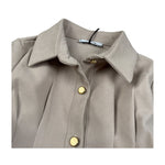 Janice Abito Manica Lunga tinta unita Beige per Neonata JN639NN BEIGE JANICE 