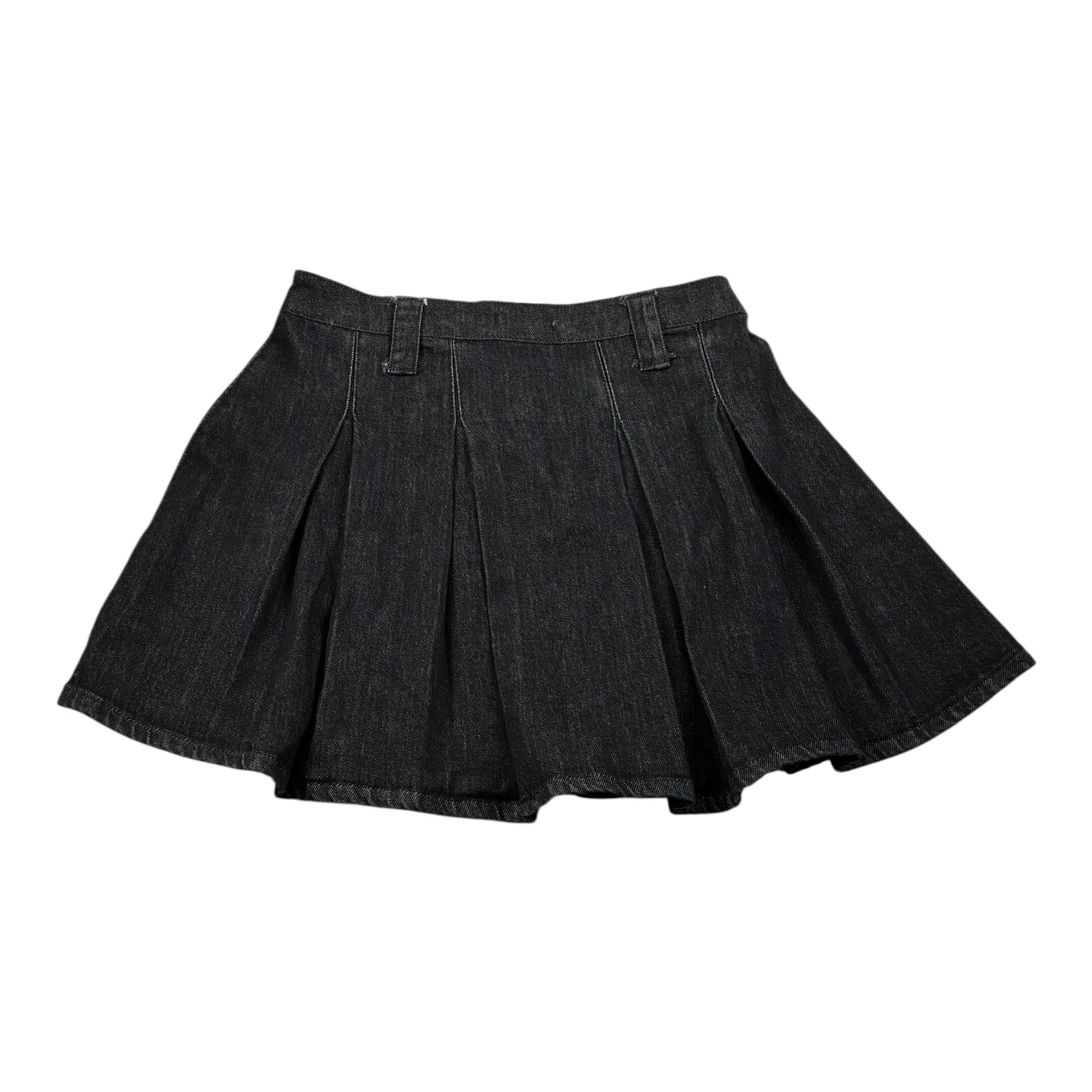 Janice Gonna In Denim tinta unita Nero per Bambina JN827R NERO JANICE 