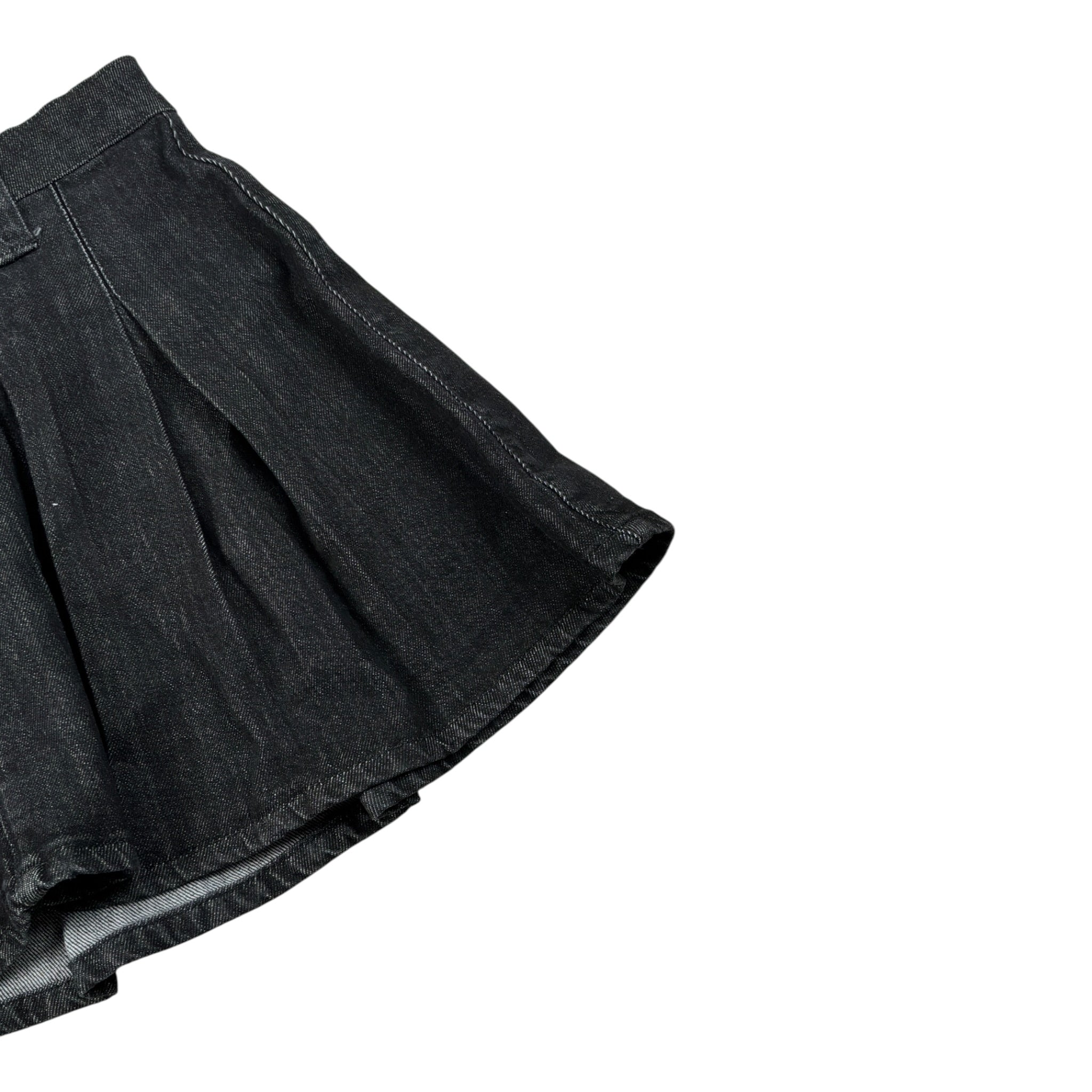 Janice Gonna In Denim tinta unita Nero per Bambina JN827R NERO JANICE 