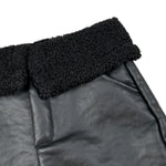 Janice Gonna Ecopelle tinta unita con Pelliccia Nero per Bambina JN895R NERO JANICE 
