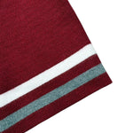Janice Gonna tinta unita con Fantasia A Righe Rosso per Bambina JN946B ROSSO JANICE 
