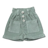 Janice Short tinta unita con Elastico In Vita Verde Acqua per Neonata JN969N VERDE ACQUA JANICE 