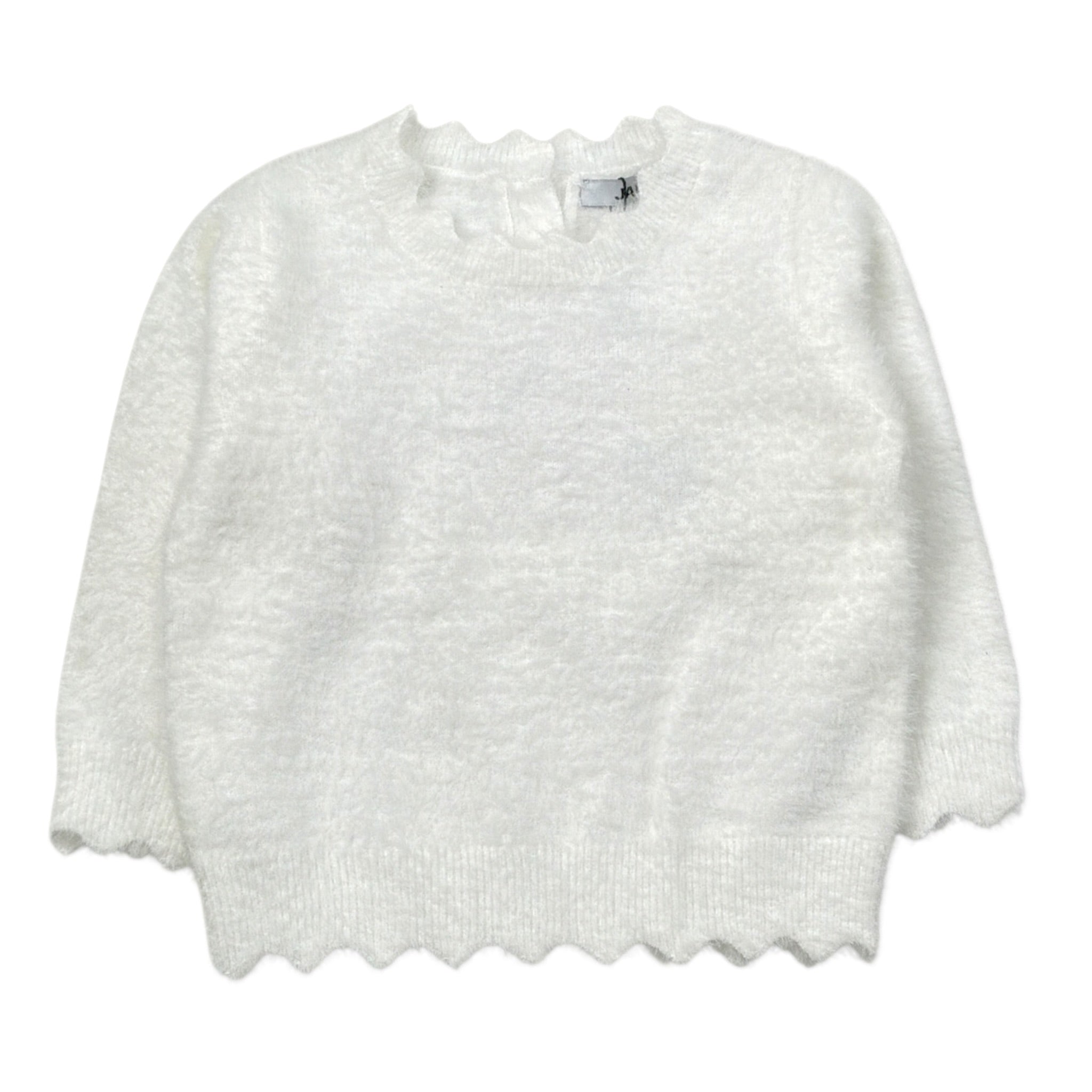 Janice Maglia tinta unita Bianco per Neonata JN988N BIANCO JANICE 
