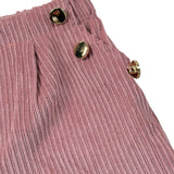 Janice Pantalone tinta unita con Elastico In Vita Rosa per Neonata JN989N ROSA JANICE 