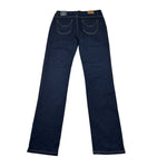 Jeckerson Jeans tinta unita con Girovita Regolabile Blu per Bambino J4403 BLU JECKERSON 
