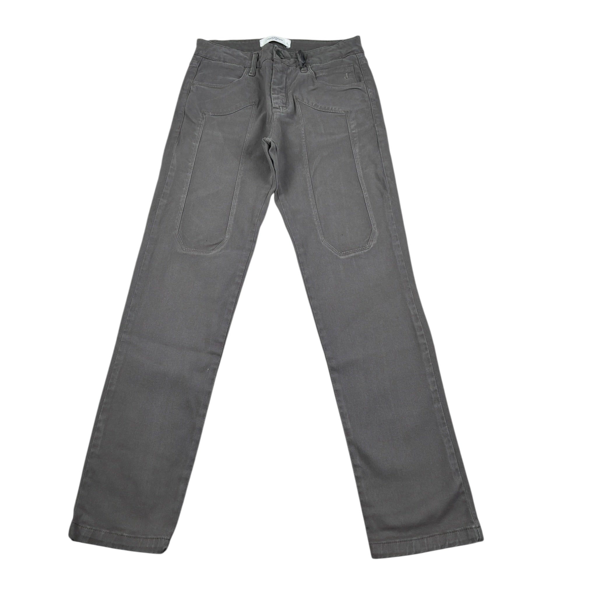 Jeckerson Pantalone tinta unita con Girovita Regolabile Grigio per Bambino J4434 GRIGIO JECKERSON 
