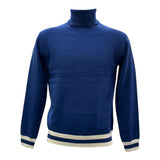 Jeckerson Maglia tinta unita Collo Alto Blu per Bambino J4632W25 BLU JECKERSON 
