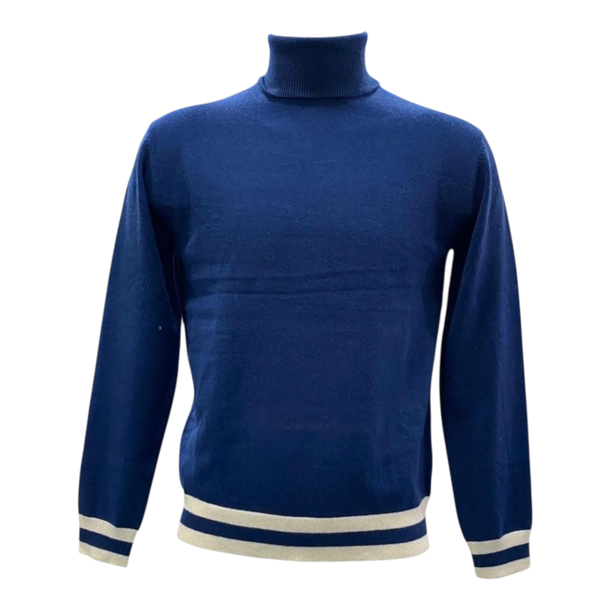 Jeckerson Maglia tinta unita Collo Alto Blu per Bambino J4632W25 BLU JECKERSON 