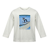 Jeckerson Shirt tinta unita con Stampa Bianco per Neonato JB4315 BIANCO JECKERSON 