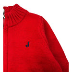 Jeckerson Maglia con Zip tinta unita Rosso per Neonato JN4260 ROSSO JECKERSON 