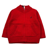 Jeckerson Maglia con Zip tinta unita Rosso per Neonato JN4260 ROSSO JECKERSON 